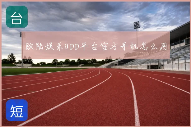 欧陆娱乐app平台官方手机怎么用